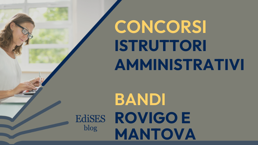 Concorsi istruttori amministrativi Veneto e Lombardia
