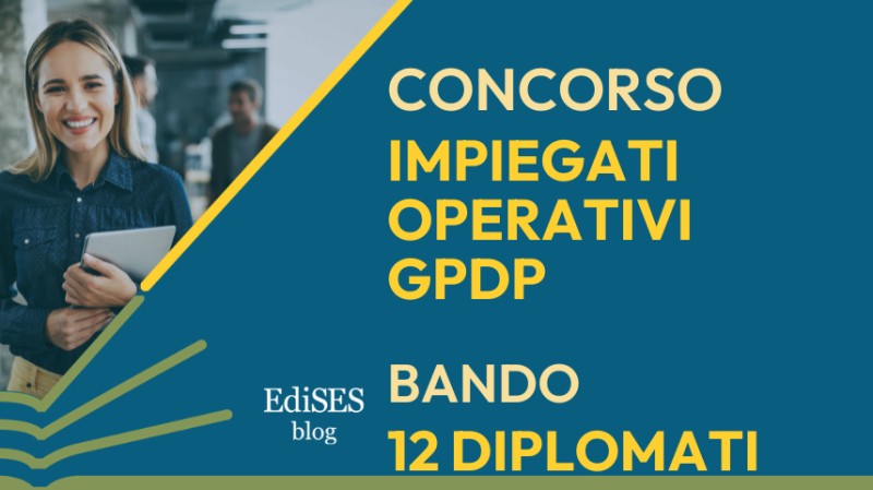 Concorso impiegati operativi GPDP