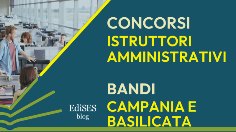 Concorsi amministrativi Avellino e Potenza