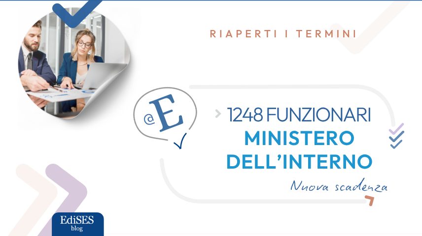 Concorso 1248 Funzionari Ministero dell'Interno
