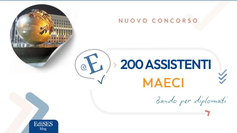 Concorso 200 assistenti MAECI