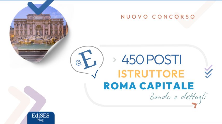 Concorso 450 Istruttori Comune di Roma