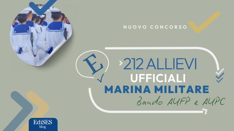 Concorsi Allievi Ufficiali Marina 2025