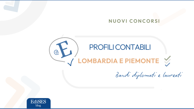 Concorsi contabili Lombardia e Piemonte