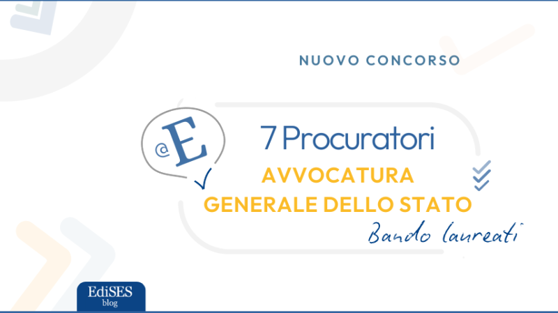 Concorso Avvocatura Generale dello Stato