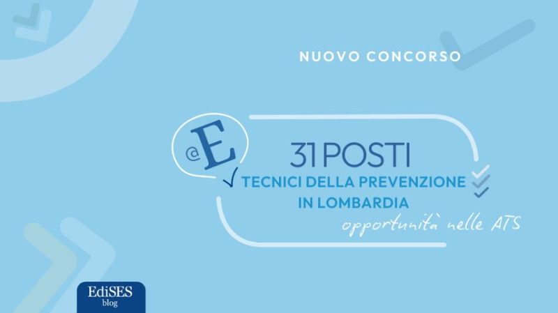 Concorso tecnici sanitari Lombardia