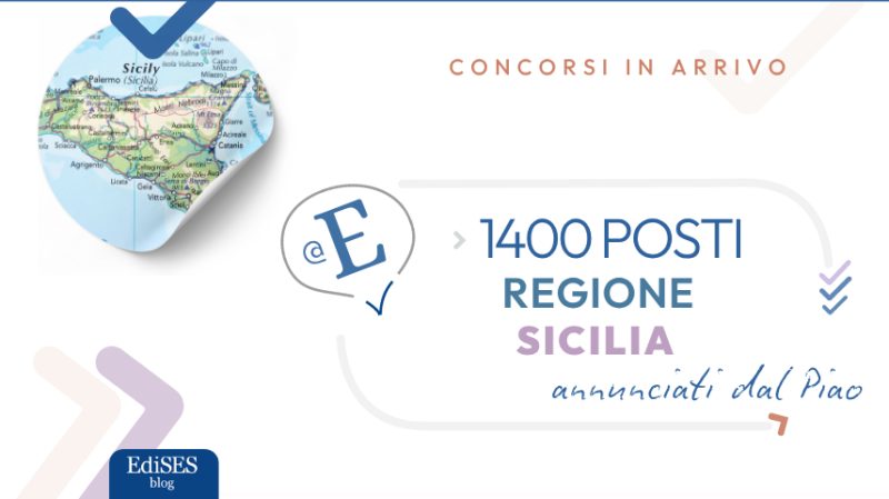 Concorsi Sicilia 1400 posti