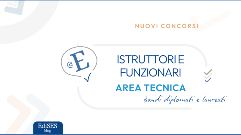 Concorsi istruttori e funzionari area tecnica