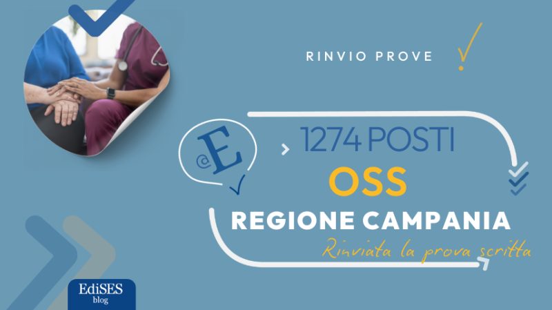 Concorso 1274 OSS Regione Campania