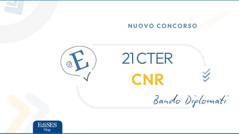 Concorso 21 CTER CNR