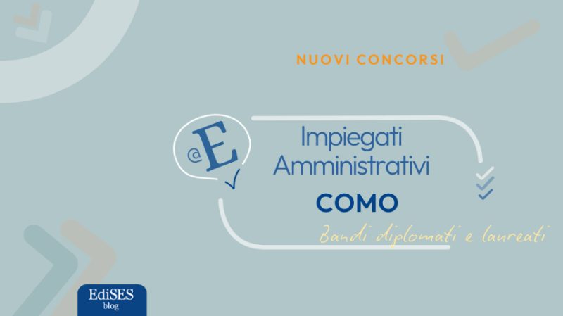Concorsi profili amministrativi Como