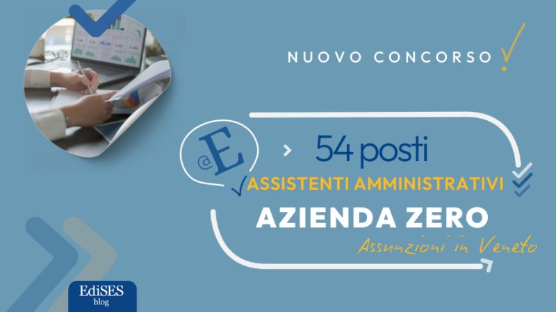 Concorso assistenti amministrativi Azienda Zero Padova