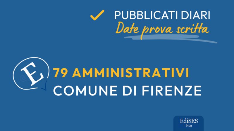 Concorsi amministrativi Comune di Firenze