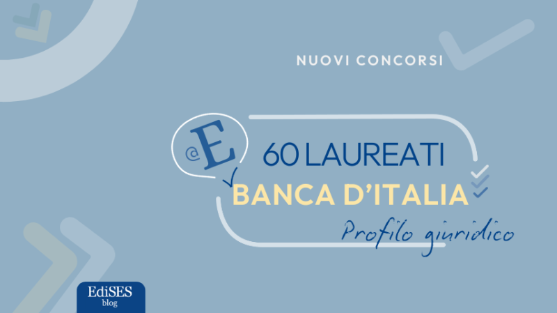 Concorso 60 laureati Banca Italia