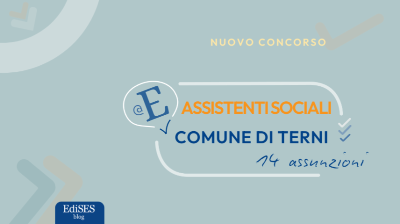 Concorso assistenti sociali Comune di Terni