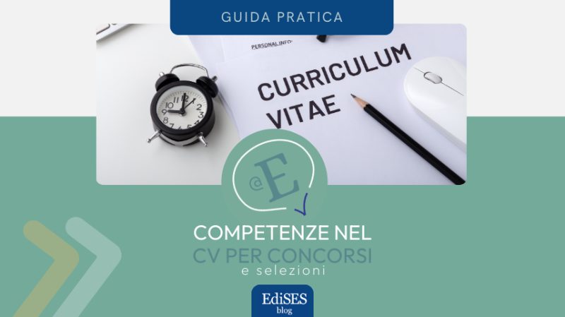 competenze CV concorsi