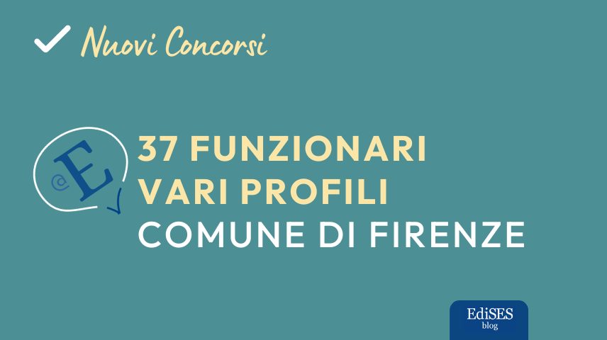 Concorsi funzionari Comune di Firenze