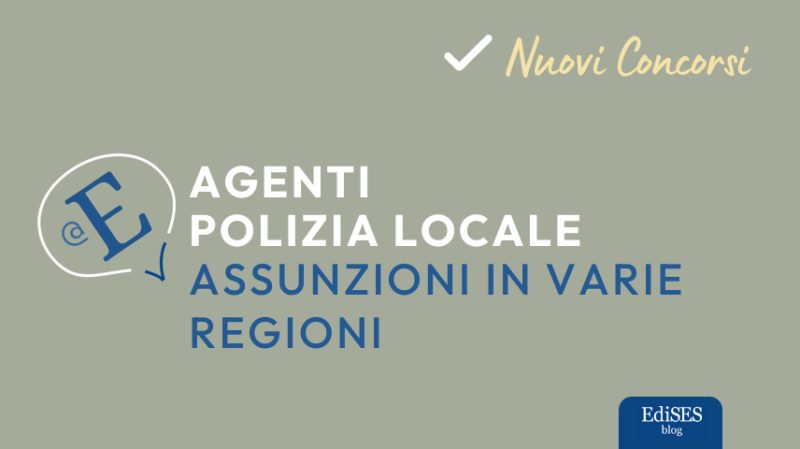 Concorsi polizia locale
