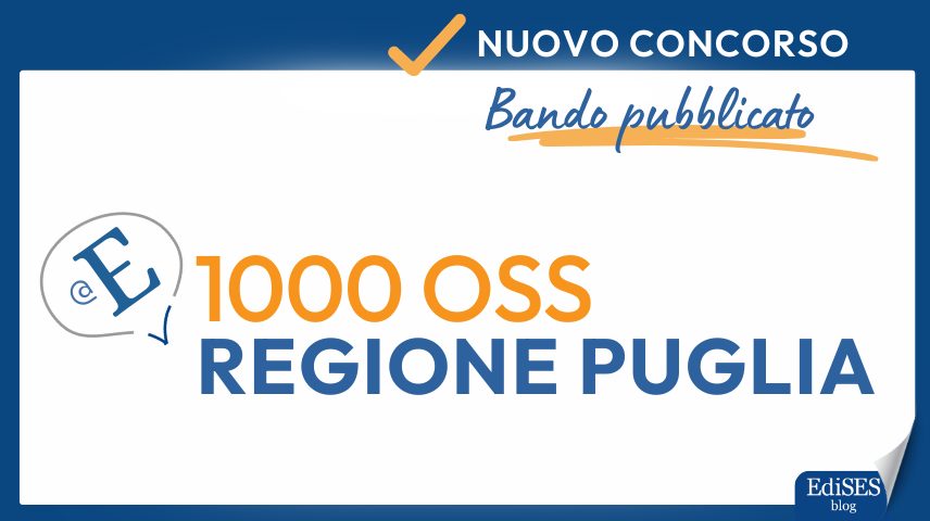 Concorso 1000 OSS Regione Puglia