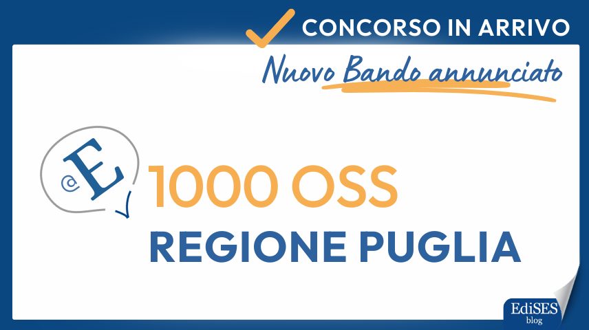 Concorso 1000 OSS Regione Puglia