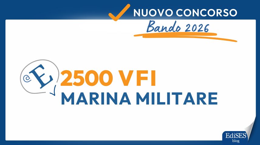 Concorso 2500 VFI Marina Militare 2026