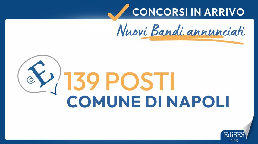 Concorso Comune di Napoli 139 posti