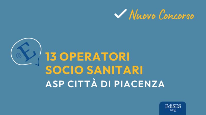 Concorso OSS ASP Città di Piacenza