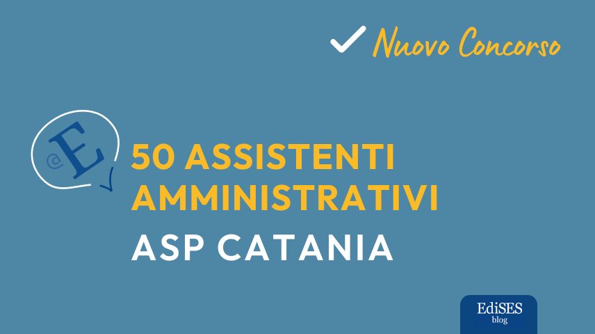 Concorso assistenti amministrativi ASP Catania