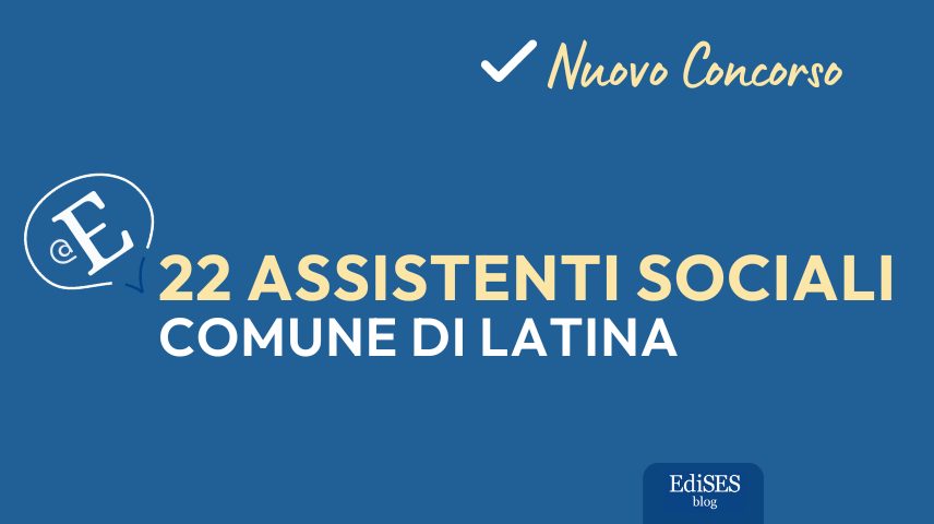 Concorso assistenti sociali Comune di Latina