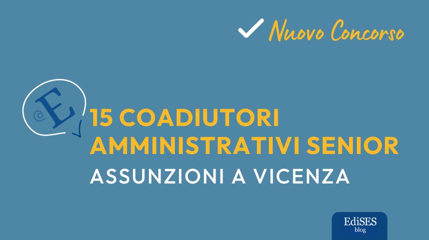 Concorso coadiutori amministrativi AULSS Vicenza