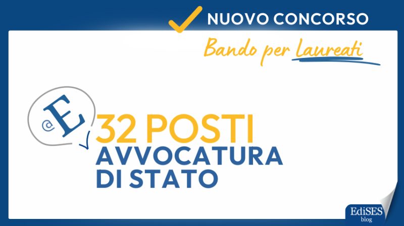 Concorso funzionari Avvocatura di Stato