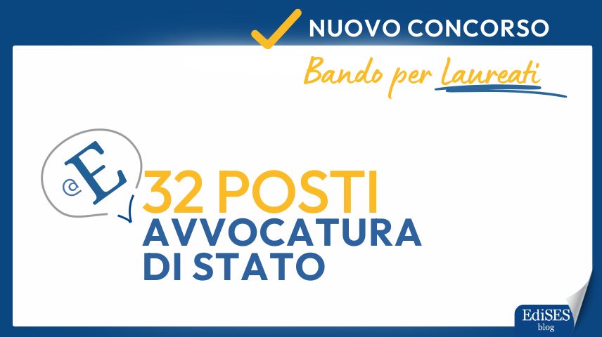 Concorso funzionari Avvocatura di Stato