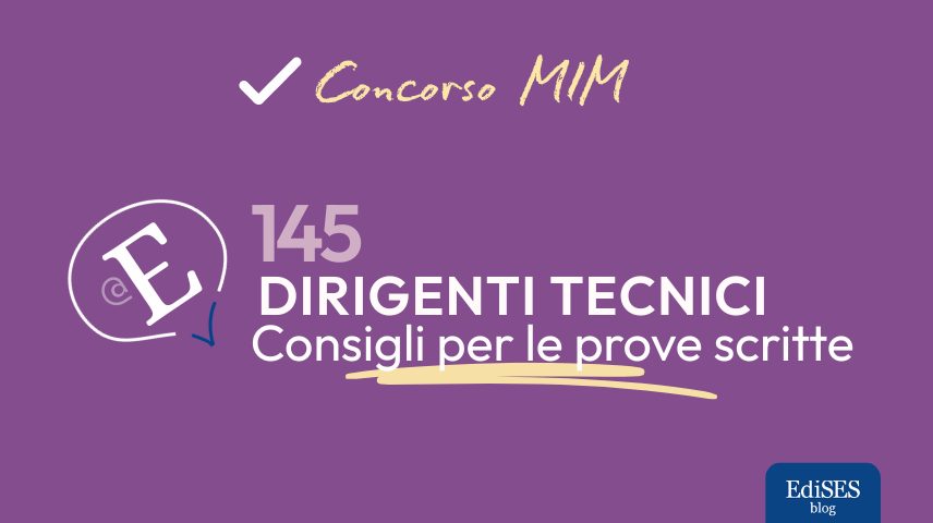 Concorso 145 dirigenti tecnici 2025