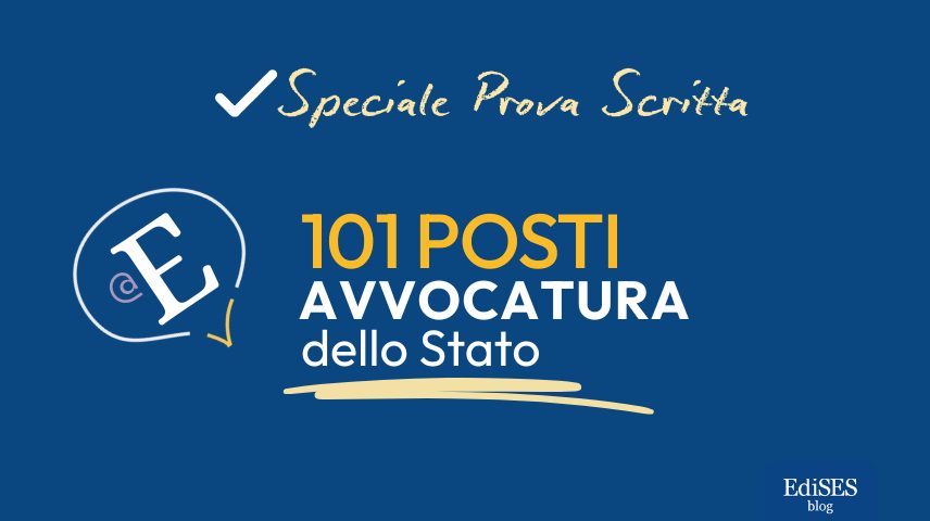 Prova scritta Concorso 101 Assistenti Avvocatura dello Stato