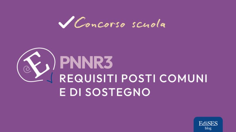 Requisiti Concorso Scuola PNRR3