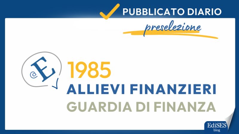 concorso allievi finanzieri 2025