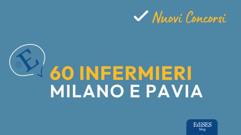Concorsi 60 infermieri Lombardia