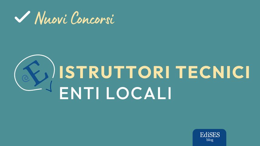 Concorsi istruttori tecnici