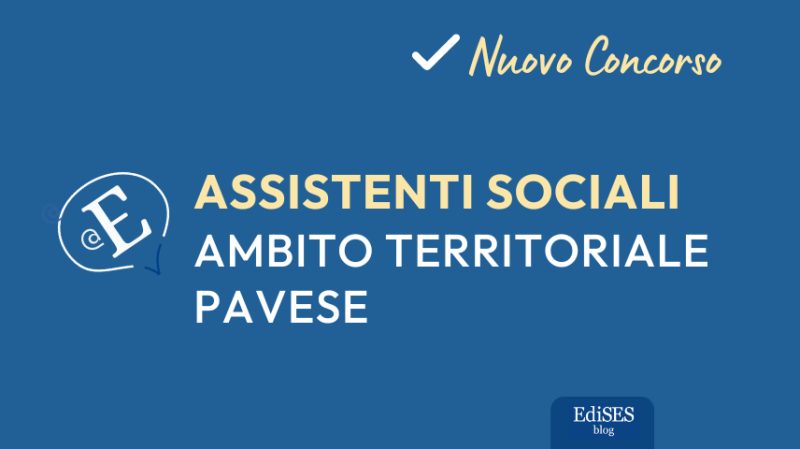 Concorso assistenti sociali Pavia