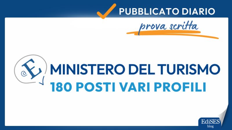 concorso ministero turismo 2025