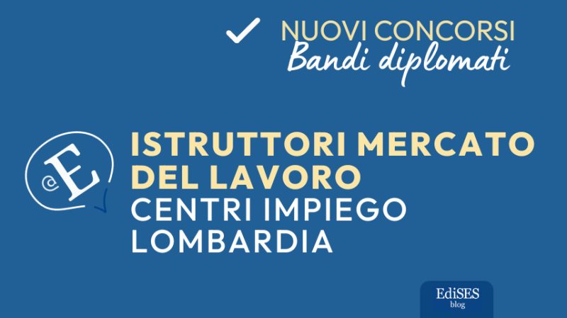 Concorsi centri impiego Como e Monza