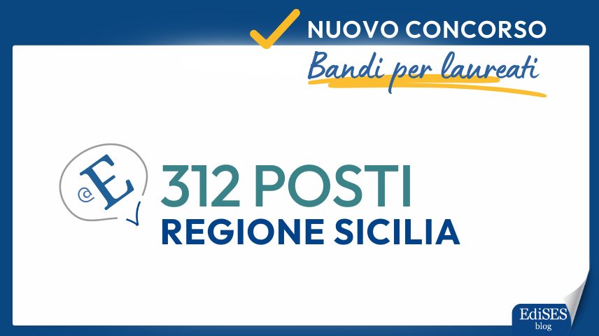 Concorso 312 posti Sicilia