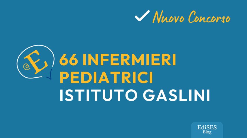 Concorso 66 infermieri pediatrici Istituto Gaslini