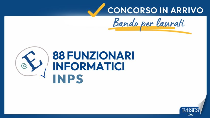 Concorso 88 Funzionari Informatici INPS