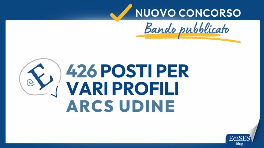 Concorso ARCS Udine 2026