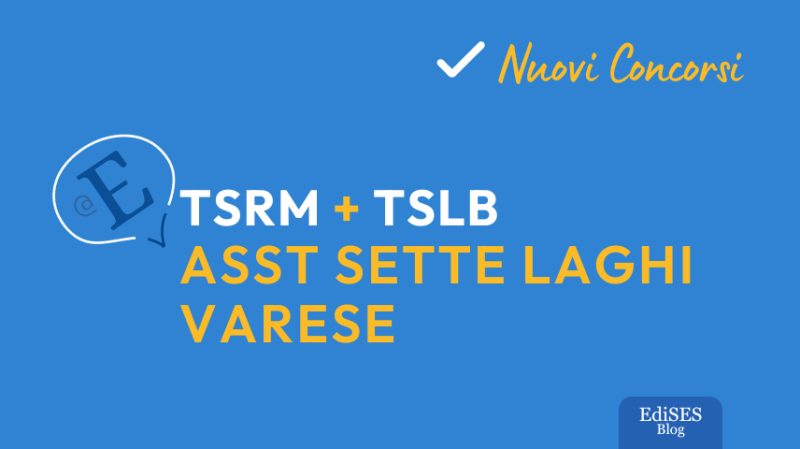 Concorsi tecnici sanitari ASST Varese