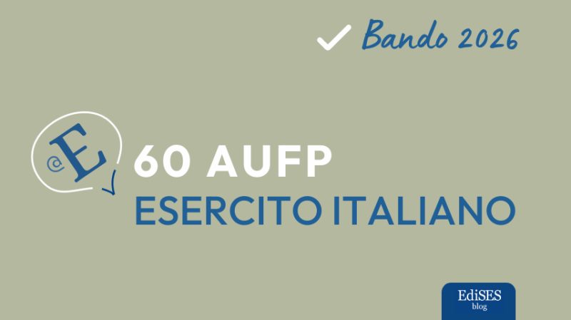 Concorso Allievi Ufficiali Esercito 2026