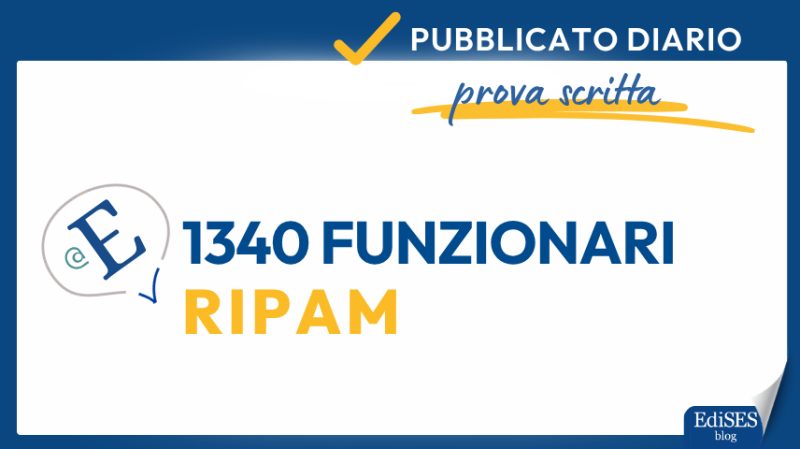 Concorso funzionari RIPAM 2026