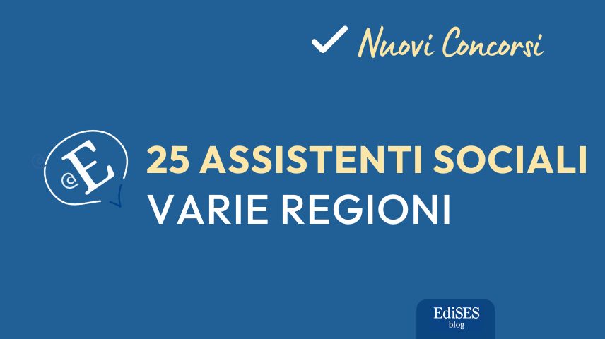 Nuovi concorsi assistenti sociali