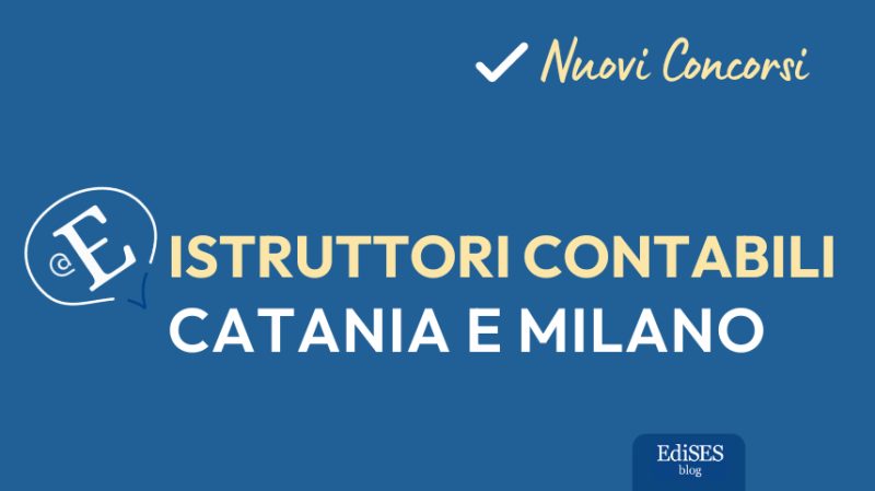Concorsi istruttori contabili enti locali